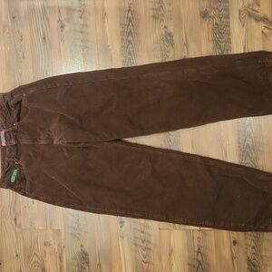 Empyre 90s Style Tori Carafe Corduroy Skater‎ Pants Brown